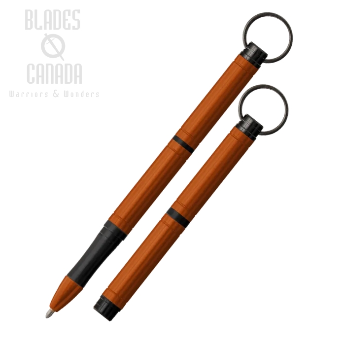 Fisher Space Pen Backpacker Pen, Orange with Key Chain, FPBP/0